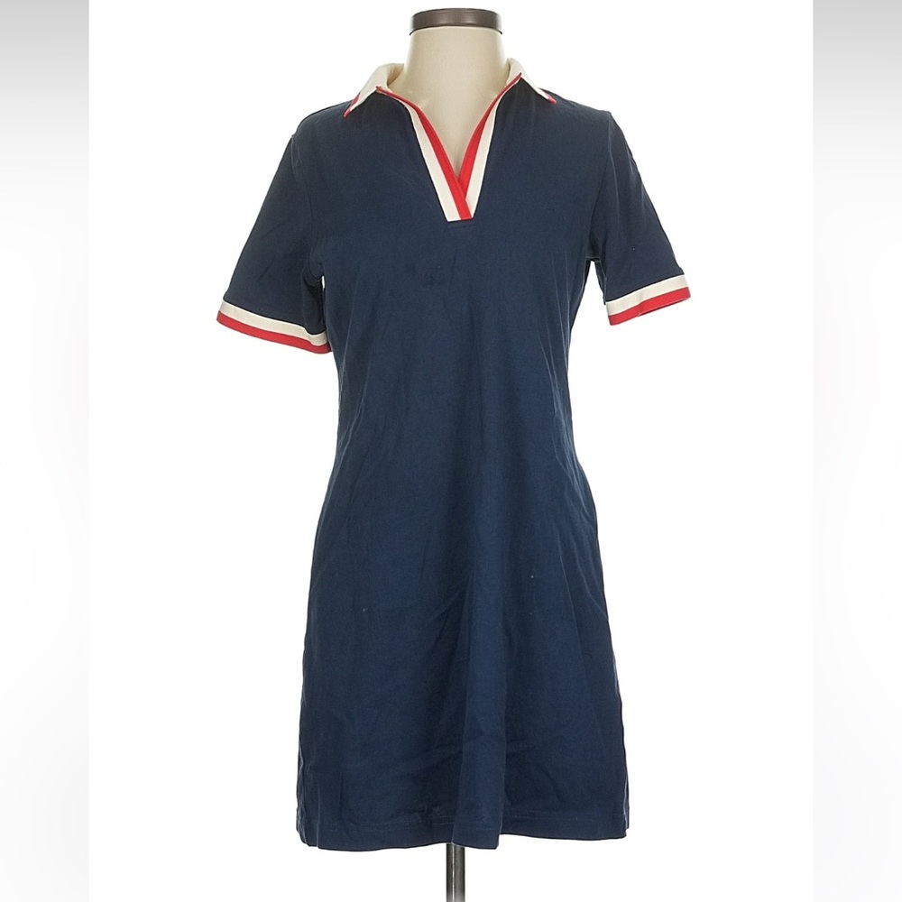 Tuckernuck Navy Dress with Red and White Accents Size M - Picture 3 of 5